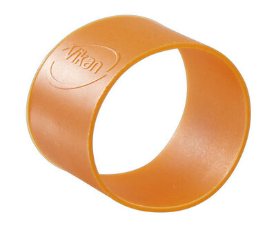 Vikan Hygiëne 5X Kleurcodering Elastiek Ø40mm Oranje