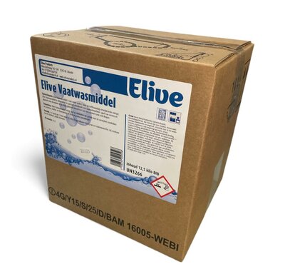 Elive Vaatwasmiddel BIB 12,5 kilo