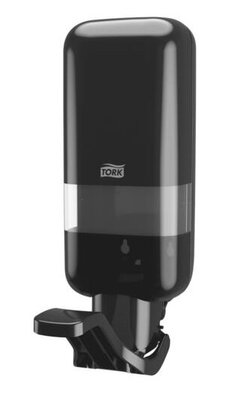 Tork Zeep en Handdesinfectie Dispenser S4 met armbeugel kunststof Zwart