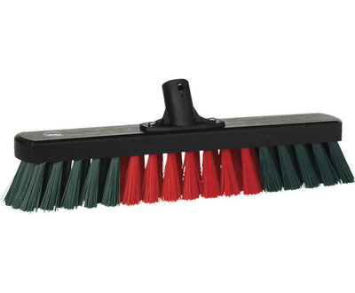 Vikan Transport Bezem Hard 44.0cm Rood/Groen