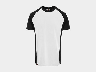 Herock TORI Tweekleurig T-shirt met korte mouwen Wit/Zwart