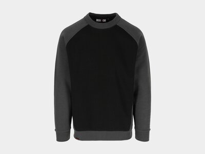 Herock BORIS Tweekleurig Sweater Zwart/Antraciet