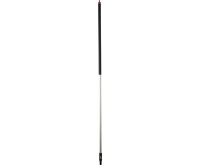Vikan Transport Extra Lange Waterdoorlatende Steel Met Q-Koppeling Ø31, 193,5cm , Zwart