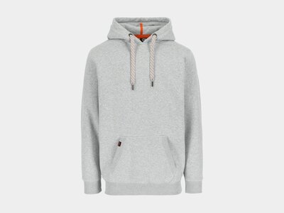 Herock HESUS Sweater met Kap Licht Heather Grijs