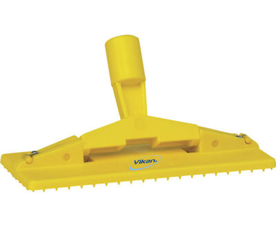 Vikan Hygiëne Padhouder Steelmodel 230mm Geel