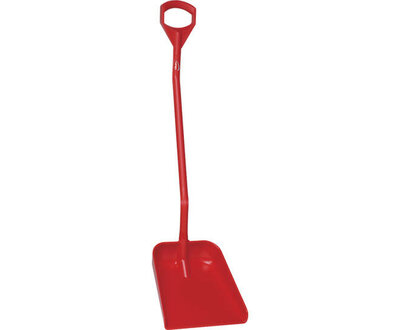 Vikan Ergonomische Schop Lange Steel 1310mm Rood