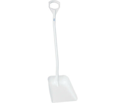Vikan Ergonomische Schop Lange Steel 1310mm Wit