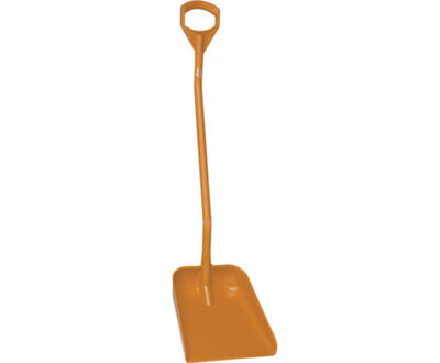 Vikan Ergonomische Schop Lange Steel 1310mm Oranje