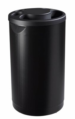 Vuilnisbak-multigob-zwart 25L
