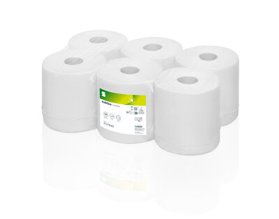 Satino Comfort centerfeed poetsrol 1 laags 1x6 rollen 300m CF1