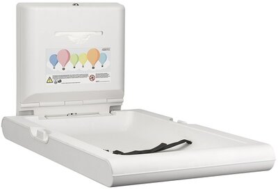 All Care Mediclinics Babyverschoontafel verticaal wit