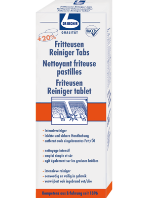 Becher Friteuse reiniger 12 Tabs