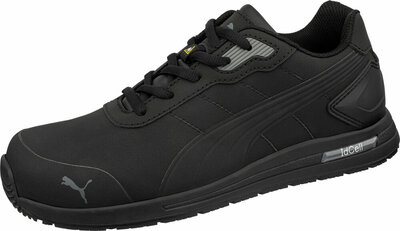 Puma Safety BOUNCE BLK LOW S3S ESD FO HRO SR Veiligheidsschoen Zwart Veiligheidsneus