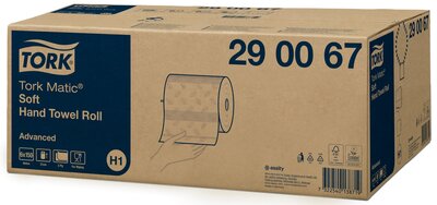 Tork Matic Zachte Handdoekrol 2 laags Wit H1 Advanced