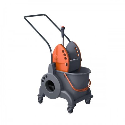 iVo Giotto Enkele Mopemmer 15L met Moppers en Duwbeugel