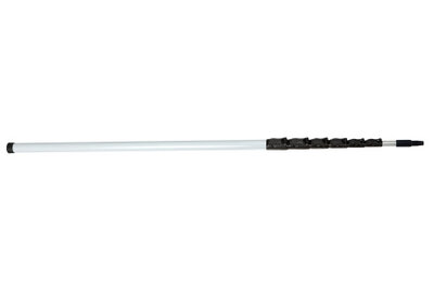 FBK Telescoopsteel glasvezel met slangaansluiting Ø46 mm, 1900 x 9500 mm