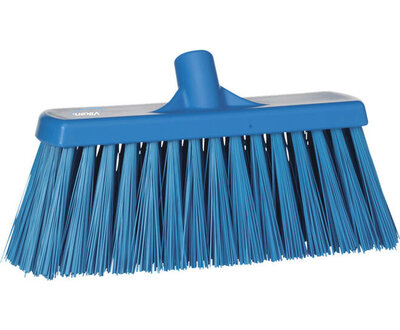 Vikan Zeer Harde Bezem Blauw 330mm