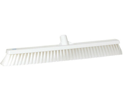 Vikan Brede Zachte Bezem Wit 610mm