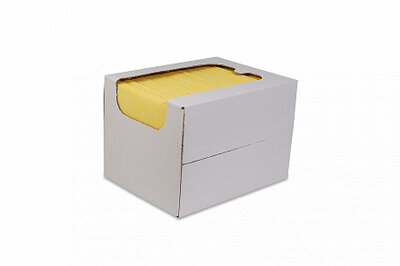 Wecoline sopdoeken/reinigingsdoeken KD 135 gr/m2 nonwoven 50 stuks  geel