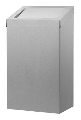 All Care Dutch Bins afvalbak 50 liter gesloten RVS