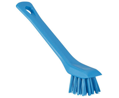 Vikan Precisieborstel Met Schraper 150mm Blauw