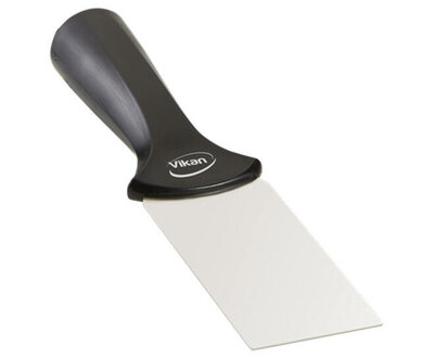 Vikan RVS Handschraper Met Schroefdraad Smal 50mm Zwart