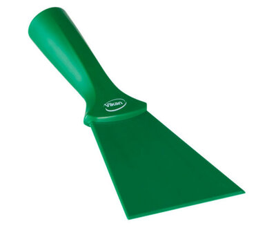 Vikan Nylon Handschraper Met Schroefdraad Breed 100mm Groen 