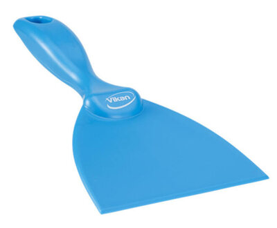 Vikan Handschraper Breed 102mm Blauw