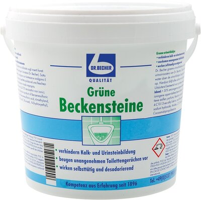 Becher Urinoirblokjes groen 35 stuks