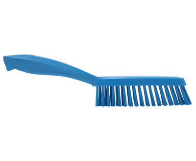Vikan Smalle Handborstel Zeer Hard 300mm Blauw