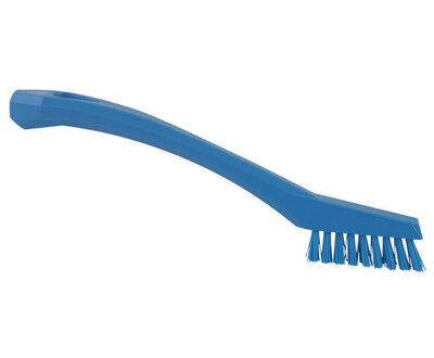 Vikan Precisieborstel Extra Hard 205mm Blauw