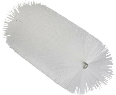 Vikan Pijpborstel Medium Voor Flexibele Kabel Ø60, 200mm Wit