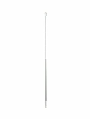 Hygiënische steel Aluminium 150cm - Wit 