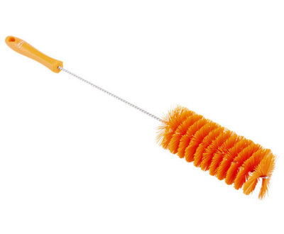 Vikan Medium Pijpborstel Met Handvat Ø60, 500mm Oranje