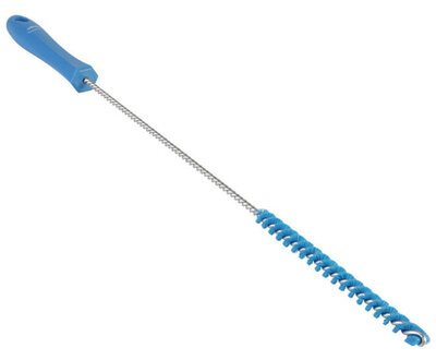 Vikan Harde Pijpborstel Met Handvat Ø10, 500mm Blauw