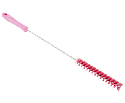 Vikan Medium Pijpborstel Met Handvat Ø20, 500mm Roze