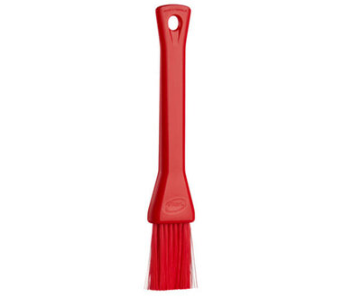 Vikan Zachte Platte Deegborstel 30mm Rood