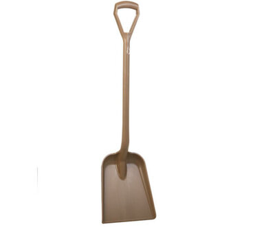 Vikan Schop D-Grip Standaard Blad 1040mm Bruin