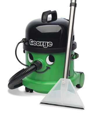 Numatic Sproei-extractiemachine George GVE372-2 groen met kit A26A
