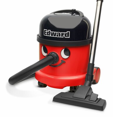 Numatic Stofzuiger Edward EVR370 rood met kit AS0