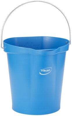 Vikan Emmer 12L Metaaldetecteerbaar Blauw