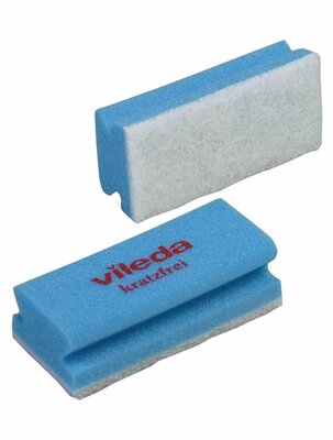 Vileda Glitzi Non Scratch Spons à 10 stuks - Blauw