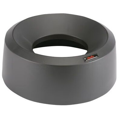Vileda Iris Round open deksel - Zwart