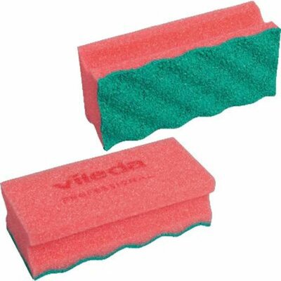 Vileda PurActive schuurspons Rood pak a 10 stuks
