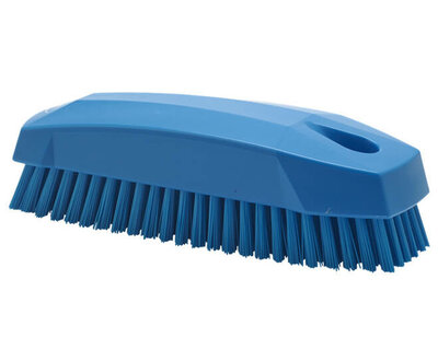 Vikan Hygiëne Harde Nagel/Werkborstel Klein S 130mm Blauw