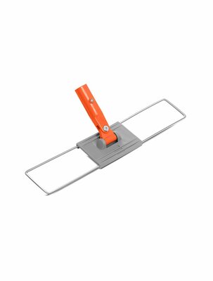 Elive Zwabberhouder Kunststof 80 cm - Oranje/Grijs
