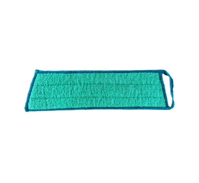 Elive Microvezel velcro vlakmop 40 cm met klitteband - Groen