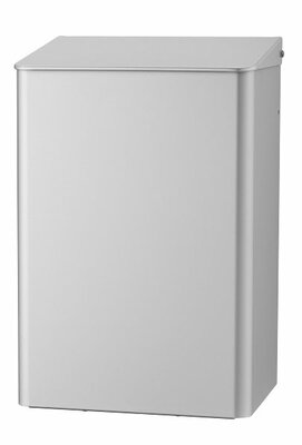 All Care Dutch Bins afvalbak 15 liter gesloten aluminium 