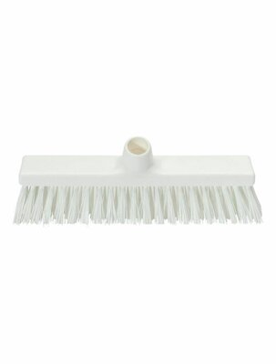Elive Hygiënische straatbezem Wit Hard 30cm