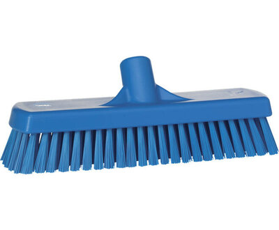 Vikan Harde Vloerschrobber Blauw 305mm